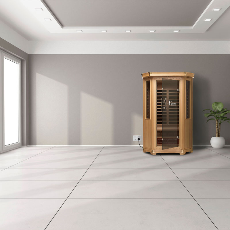 2-person Infrared Sauna - Premium Range - Interior